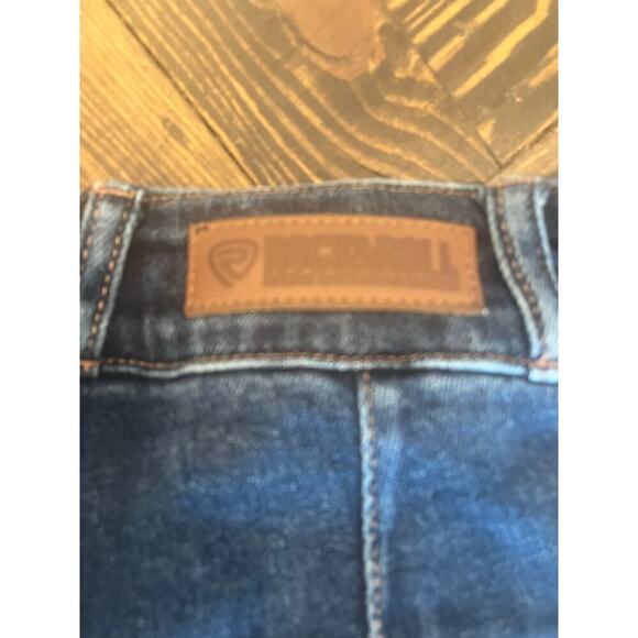 Rock & Roll Cowgirl High Rise Trousers Jeans Women 28 Aztec Western Rodeo Fringe - Picture 10 of 13